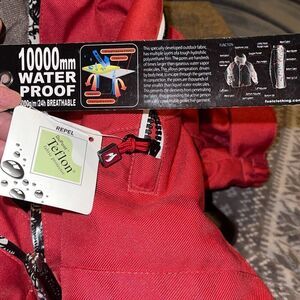 Red FUEL Brand Jacket NWT 10000mm WaterProof 5000 g/m 24h Breathable Coat